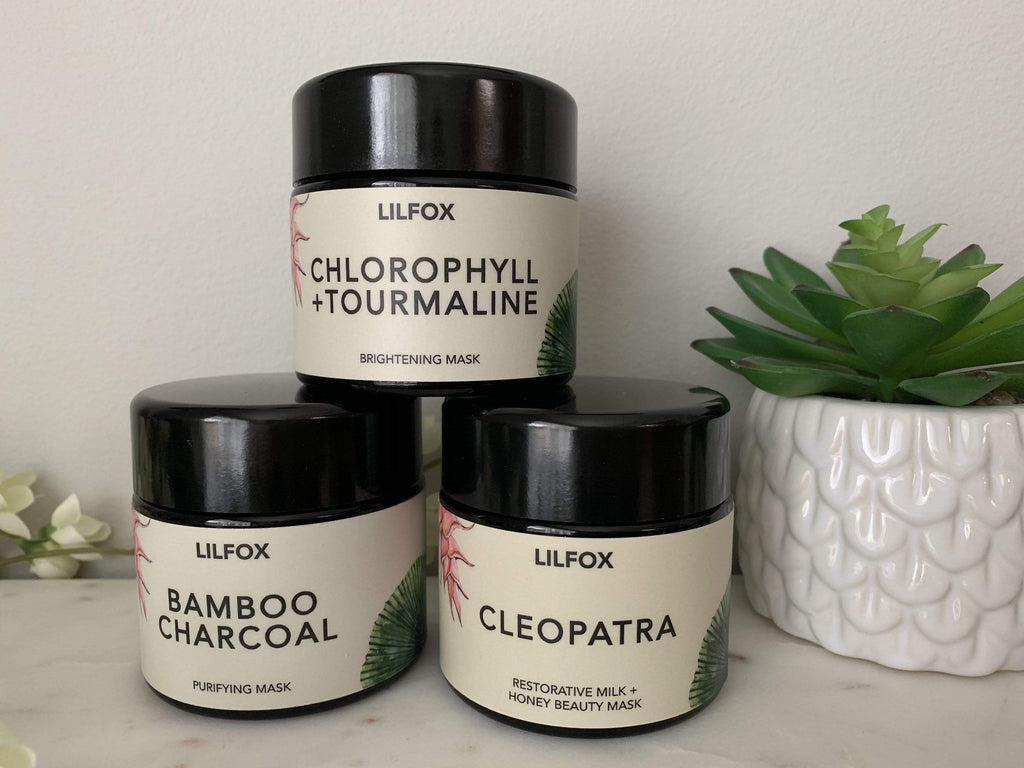 Lilfox Facial mask Chlorophyll + Tourmaline Brightening Mask