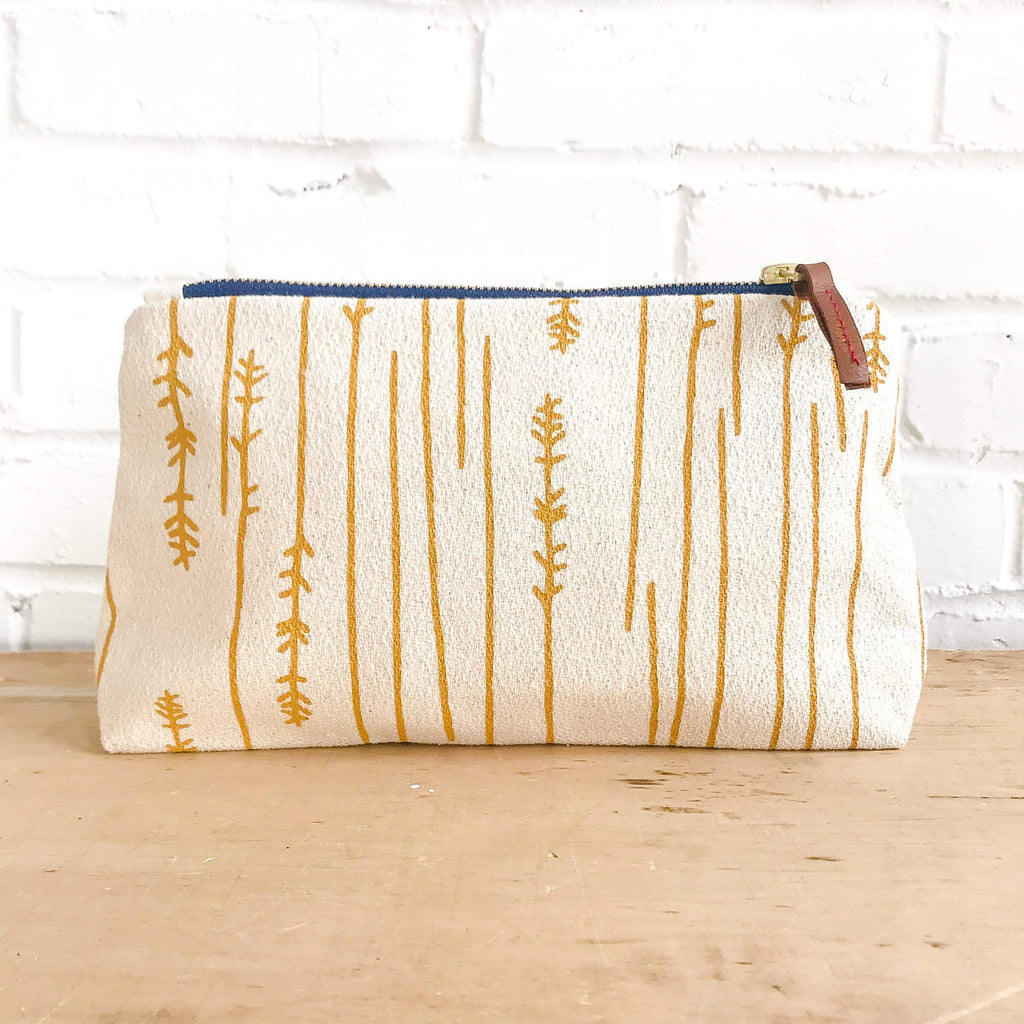 Erin Flett Makeup bag Handmade eco-friendly makeup bag