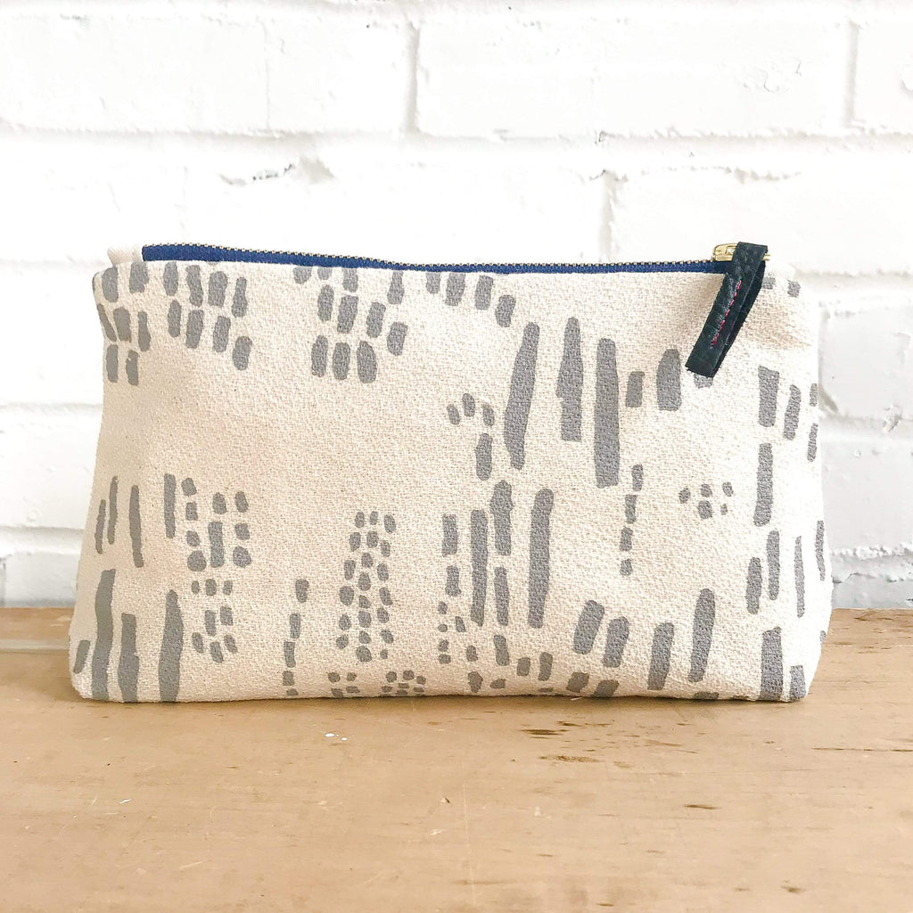 Erin Flett Makeup bag Handmade eco-friendly makeup bag