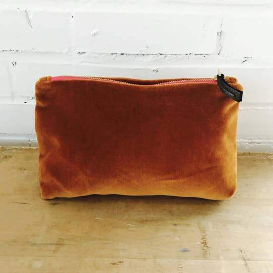 Erin Flett Makeup bag Handmade eco-friendly makeup bag